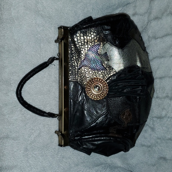 Vintage Handbags - Vintage Patchwork Handbag
